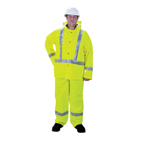 Imperm&eacute;able pour la circulation de premi&egrave;re qualit&eacute; RZ900, Polyester/PVC, Moyen, Jaune lime GTA Hardware Inc