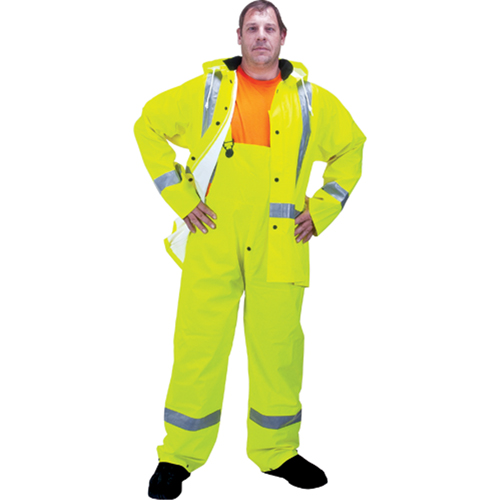 Imperm&eacute;able pour la circulation de premi&egrave;re qualit&eacute; RZ900, Polyester/PVC, Moyen, Jaune lime GTA Hardware Inc
