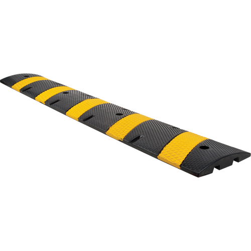Speed Bump, Rubber, 6' L x 11-3/4" W x 2" H GTA Hardware Inc