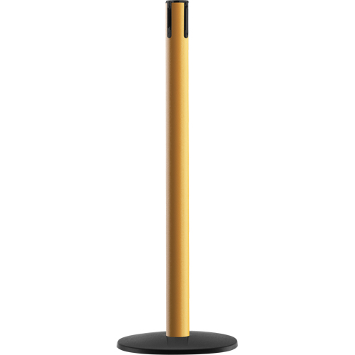 Syst&egrave;me Advance TensaBarrier - Poteau r&eacute;cepteur, Hauteur de 36", Jaune GTA Hardware Inc