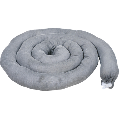 Remblais tubulaires absorbants, Universel, Absorption 40 gal., 3" la x 10' lo, Pqt de 10 GTA Hardware Inc