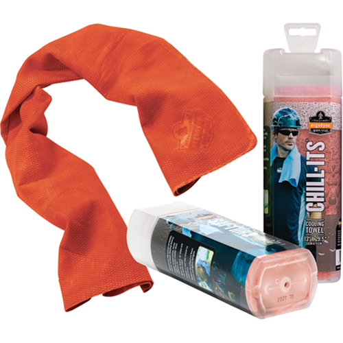 Chill-Its&reg; 6602 Cooling Towels, Hi-Vis Orange GTA Hardware Inc