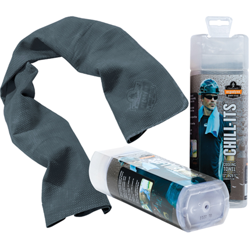 Chill-Its&reg; 6602 Cooling Towels, Grey GTA Hardware Inc