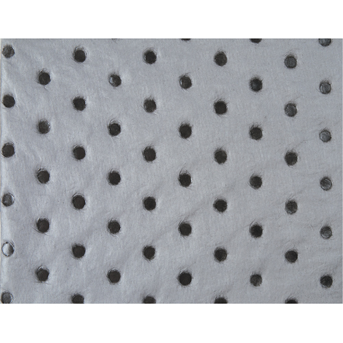 Feuilles absorbantes en fibres fines de calibre industriel, Universel, 15" x 17", 40 gal. d'absorption GTA Hardware Inc