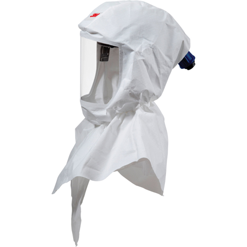 Cagoule de peintre Versaflo compl&egrave;te avec coiffe de premi&egrave;re qualit&eacute;, Universel, Coiffe souple, Bavette Double GTA Hardware Inc