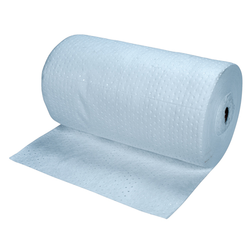 Premium Blue Bonded Sorbent Pads, Heavyweight, 150' L x 30" W, 50 gal. Absorbancy GTA Hardware Inc