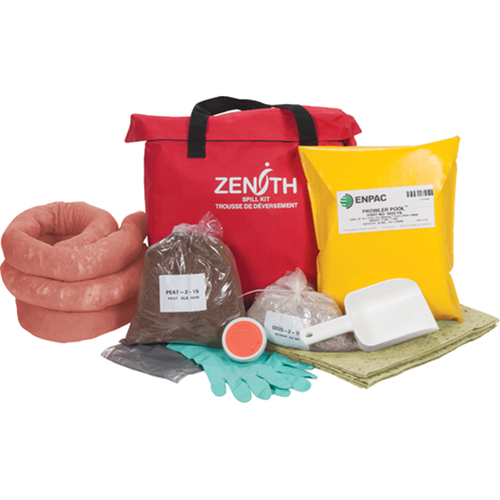 Trousse de lutte contre les d&eacute;versements pour l'ouest du canada, Mati&egrave;res dangereuses, Sac, Absorbance de 17 gal. US GTA Hardware Inc