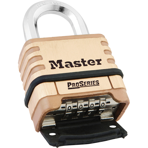 Cadenas &agrave; combinaison ProSeries, Laiton, Laiton massif, Largeur de 2-1/4" GTA Hardware Inc