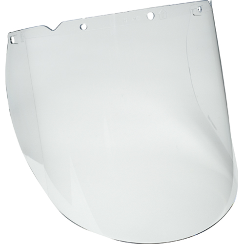 V-Gard&reg; Visor for Chemical and Splash Applications, Propionate, Clear Tint GTA Hardware Inc