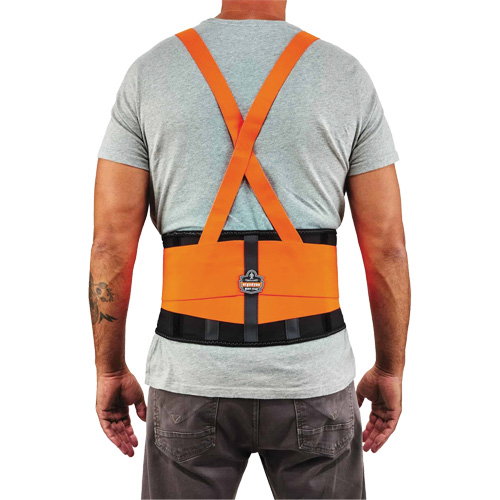 Ceinture de support dorsal haute visibilit&eacute; en &eacute;lasthanne ProFlex 100HV, &eacute;lastique, Petit GTA Hardware Inc