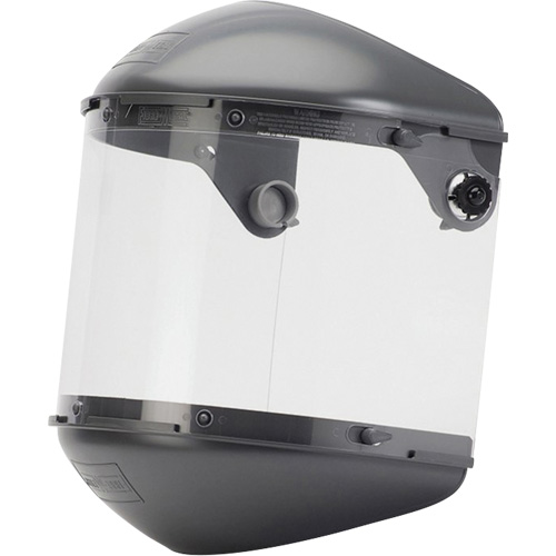 Syst&egrave;me de visi&egrave;re haute performance &agrave; double couronne 4" Fibre-Metal, Propionate, Suspension Rochet GTA Hardware Inc