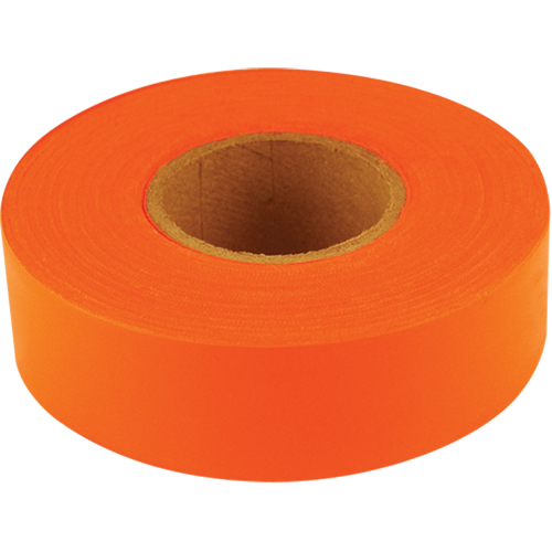 Ruban de signalisation Sub-Zero, 1,2" la x 150' lo, Orange fluorescent GTA Hardware Inc