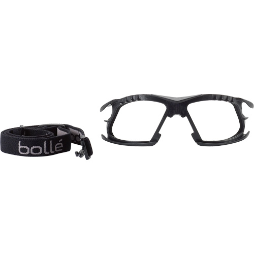 Garniture amovible en mousse et bandeau pour lunettes de s&eacute;curit&eacute; RUSH+ GTA Hardware Inc