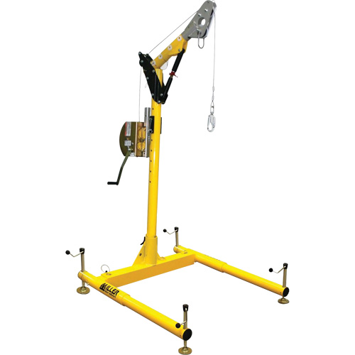 4-Piece Hoist System with Manhandler Hoist/Winch GTA Hardware Inc
