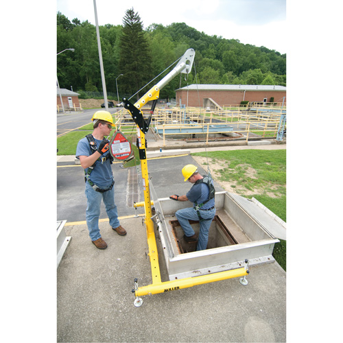 4-Piece Hoist System with Manhandler Hoist/Winch GTA Hardware Inc