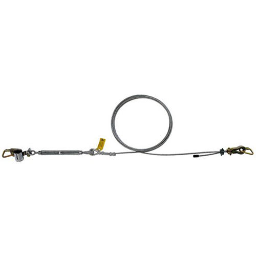 Ensemble de c&acirc;ble de s&eacute;curit&eacute; HLL SecuraSpan, C&acirc;ble galvanis&eacute; GTA Hardware Inc
