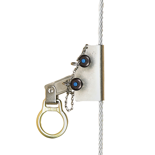 Lad-Saf Static Wire Rope Grab, 3/8" Rope Diameter GTA Hardware Inc
