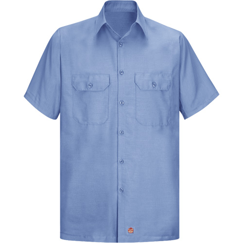 Short Sleeve Ripstop Shirt, Men's, 3X-Large, Blue GTA Hardware Inc