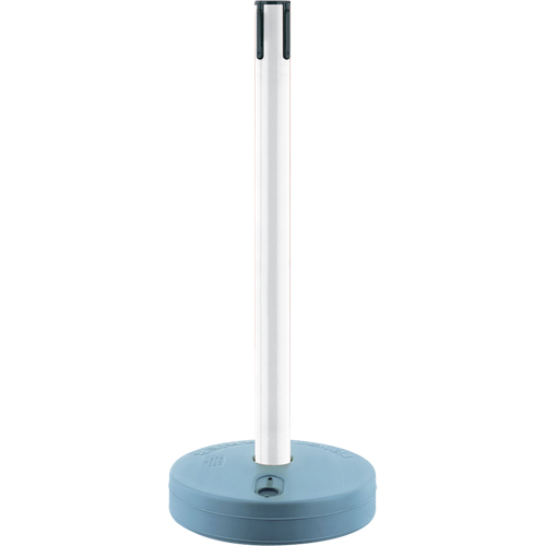 Tensabarrier ext&eacute;rieur - poteaux r&eacute;cepteurs, Hauteur de 37", Blanc GTA Hardware Inc