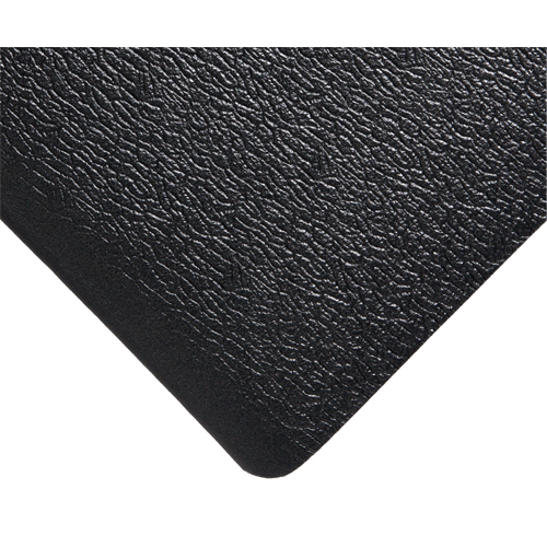 Tapis Deluxe Soft Step No 444, Rugueux, 3' x 5' x 5/8", Noir, &eacute;ponge en PVC GTA Hardware Inc