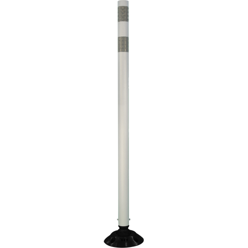 Impact Resistant Delineator, 36" H, White GTA Hardware Inc
