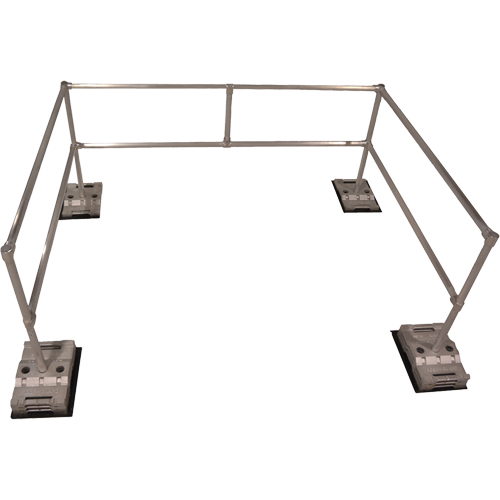 Syst&egrave;me RoofGuard classique - Trousses emball&eacute;es, Aluminium, 72" la x 108" lo x 42" ha GTA Hardware Inc
