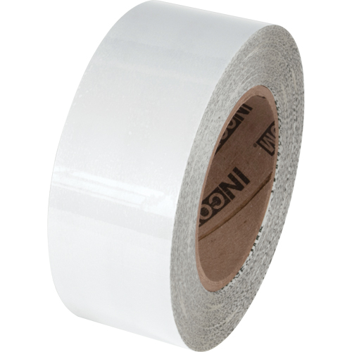 Ruban de marquage pour plancher Tuff Mark, 3" x 100', Polyester, Blanc GTA Hardware Inc