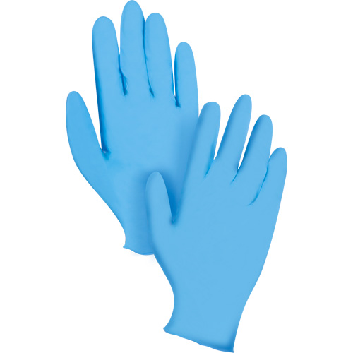 KeepKleen&reg; Disposable Gloves, X-Large, Nitrile, 8-mil, Powder-Free, Blue GTA Hardware Inc