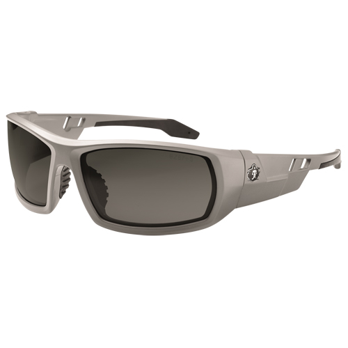 Lunettes de s&eacute;curit&eacute; Skullerz Odin, Lentille Grise/fum&eacute;e, Antibu&eacute;e/Anti-&eacute;gratignures, ANSI Z87+/R&eacute;pond ou surpasse la norme CSA Z94.3 GTA Hardware Inc