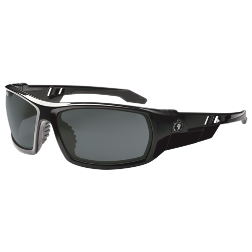Lunettes de s&eacute;curit&eacute; Skullerz Odin, Lentille Fum&eacute;e, Anti-&eacute;gratignures/Polaris&eacute;, ANSI Z87+/R&eacute;pond ou surpasse la norme CSA Z94.3 GTA Hardware Inc