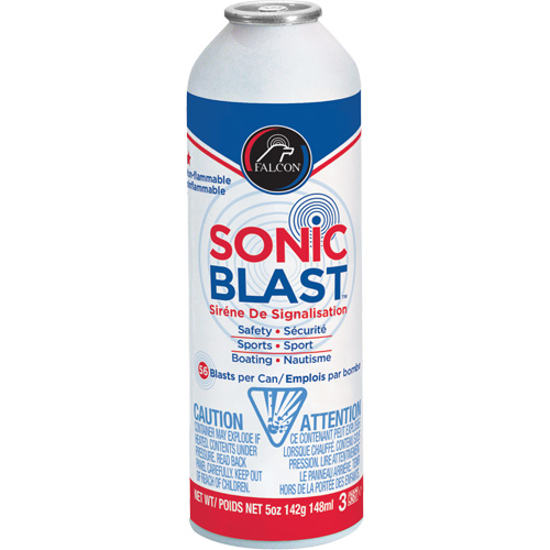 Sonic Blast Safety Horn Refill GTA Hardware Inc