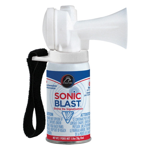 Mini avertisseur sonore Sonic Blast avec sangle &agrave; boucles et crochets GTA Hardware Inc
