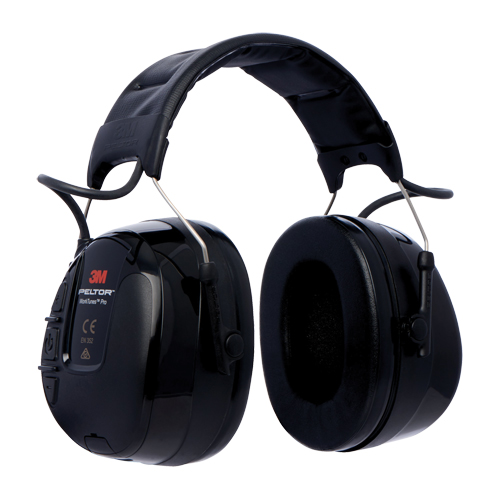 PELTOR WorkTunes Pro Earmuffs, Headband, 26 NRR dB GTA Hardware Inc