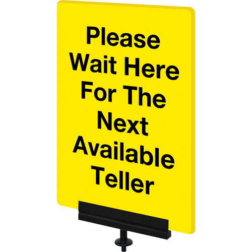 Sign Bracket for Portable Post, Black GTA Hardware Inc
