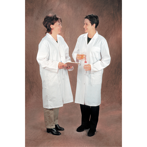 Sarraus de laboratoire, Poly-coton, Petit, Blanc GTA Hardware Inc