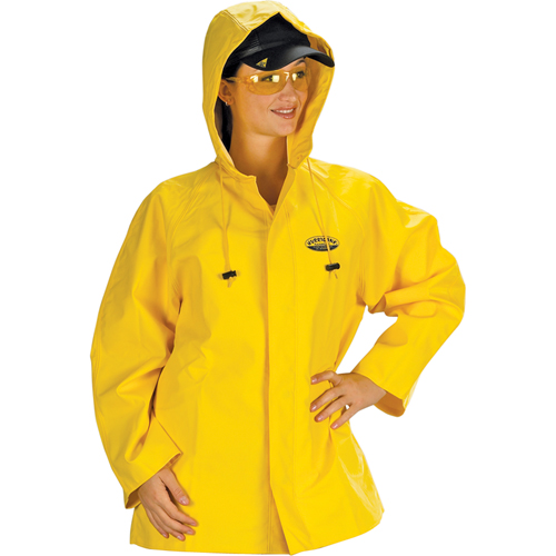Hurricane Flame Retardant/Oil Resistant Rain Suits - Jackets, 4X-Large, Yellow GTA Hardware Inc