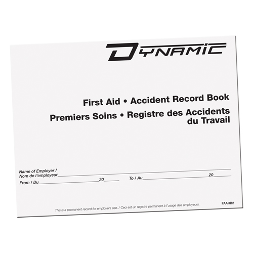 Livret pour rapport d'accident Dynamic GTA Hardware Inc