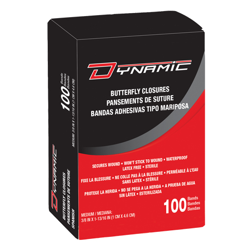 Dynamic Butterfly Closures, Skin Closure, Class 1 GTA Hardware Inc