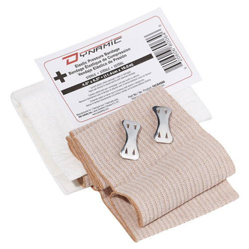 Bandage compressif &eacute;lastique Dynamic, 4-1/2" lo x 6" la GTA Hardware Inc