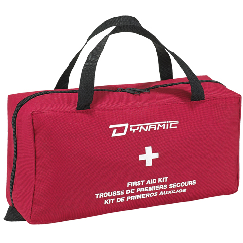 Trousse de premiers soins de luxe pour la maison Dynamic, Dispositif m&eacute;dical Classe 1, Sac en nylon GTA Hardware Inc