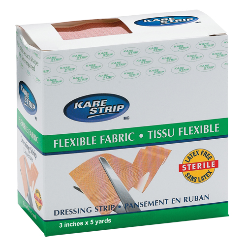 Dynamic Elastic Dressing Bandage, Rectangular/Square, 180", Cloth/Fabric, Non-Sterile GTA Hardware Inc