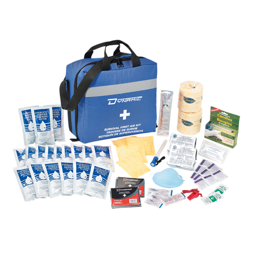 Trousse de premiers soins pour pr&eacute;paration aux situations d'urgence Dynamic, Dispositif m&eacute;dical Classe 1, Sac en nylon GTA Hardware Inc
