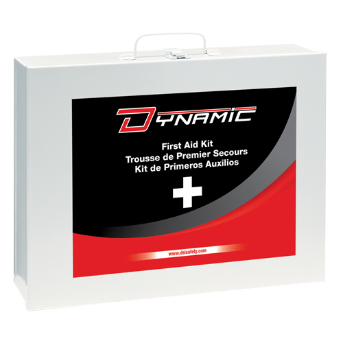 Dynamic General-Purpose Industrial First Aid Kit, Class 1 Medical Device, Metal B GTA Hardware Inc