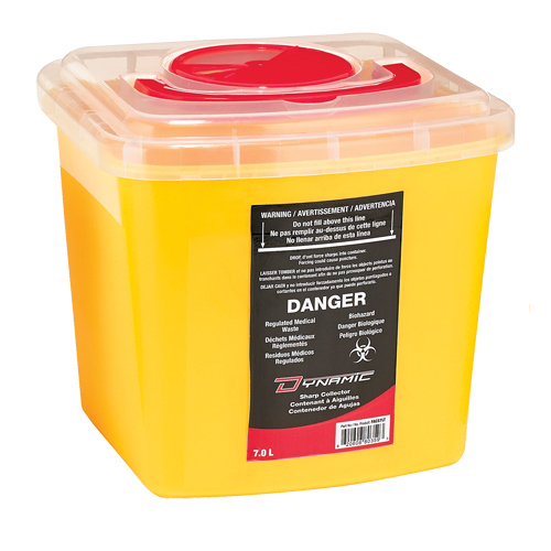 Dynamic Sharps&reg; Container, 7 L Capacity GTA Hardware Inc
