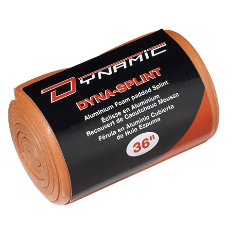 Dynamic Splint, Multipurpose, Aluminum Foam Padded, 36", Class 1 GTA Hardware Inc