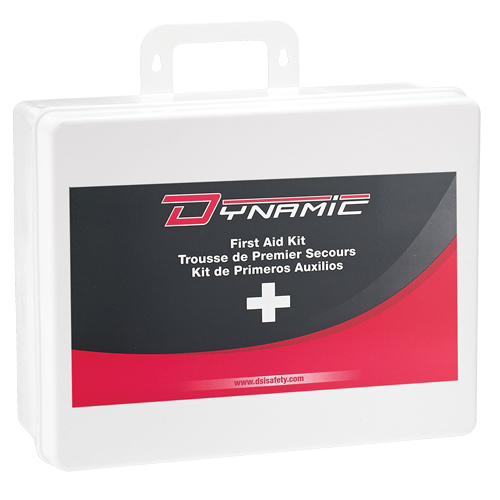 Dynamic Vessel First Aid Kit, Class 1 Medical Device, Plastic B GTA Hardware Inc