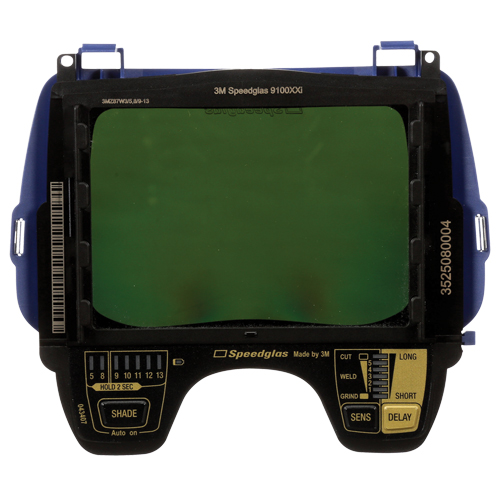 Filtre auto-assombrissant Speedglas 9100XXi, 4-1/5" la x 2-4/5" h Champ de vision, Pour utilisation avec Masques de soudage de s&eacute;rie 9100 GTA Hardware Inc