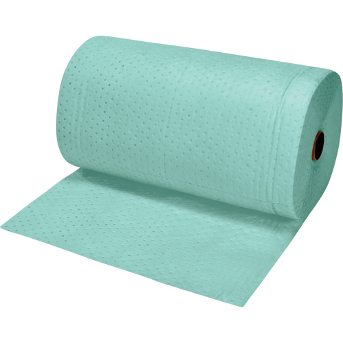 Rouleaux absorbants li&eacute;s de premi&egrave;re qualit&eacute;, Lourd, 150' lo x 30" la, Absorption 50 gal. GTA Hardware Inc