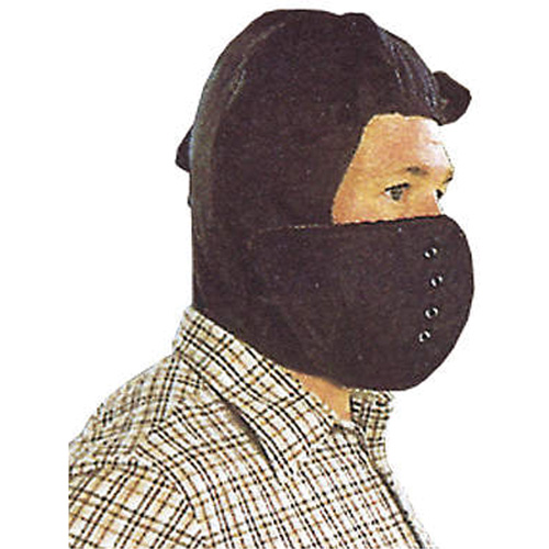 Hard Hat Winter Liner with Removable Face , Cotton/Kasha Lining, One Size, Black GTA Hardware Inc