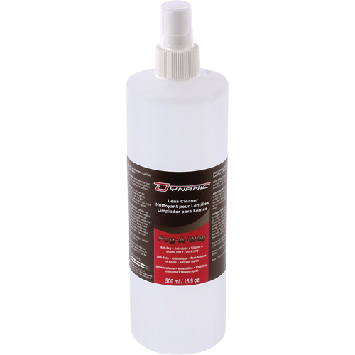 Solution antibu&eacute;e pour nettoyer les lentilles Dynamic, 500 ml GTA Hardware Inc